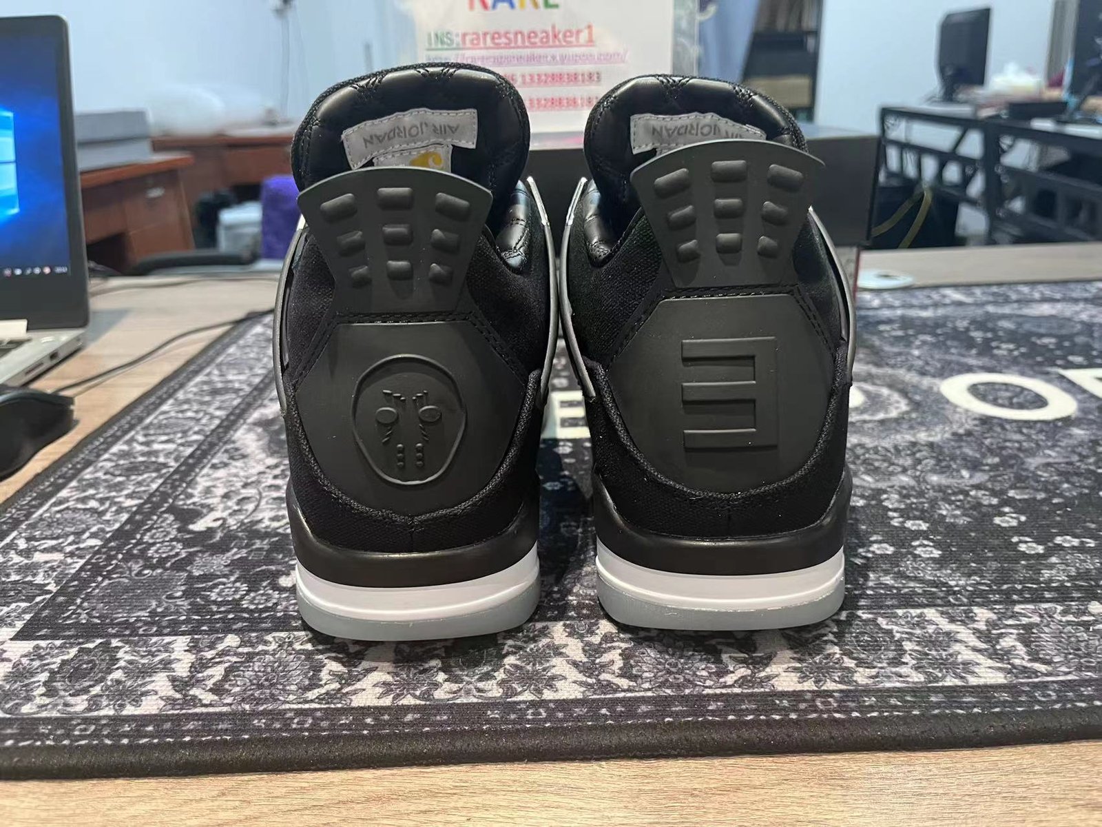 Nike Air Jordan 4 Retro Eminem Carhartt - Imagem 6