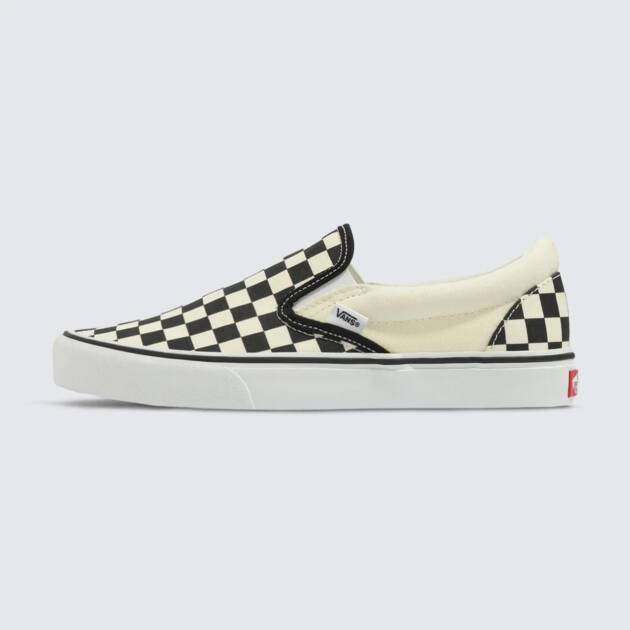 Tênis Vans Slip-On Checkerboard Black White