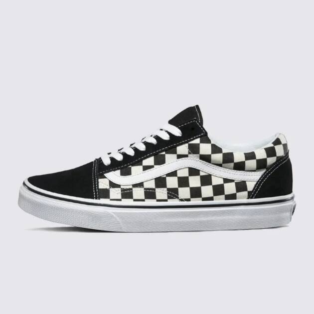 Tênis Vans Old Skool Primary Checkerboard Black White
