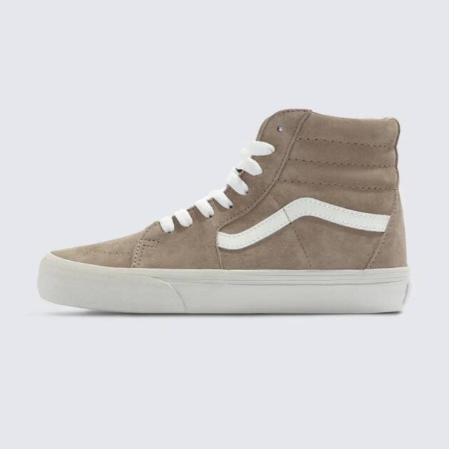 Tênis Vans Sk8-Hi Pig Suede Warm Taupe