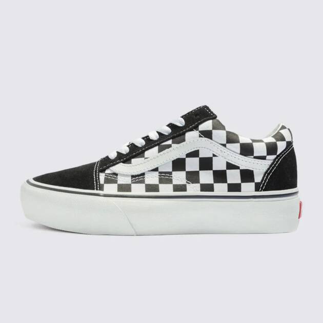Tênis Vans Old Skool Plataforma Black True White