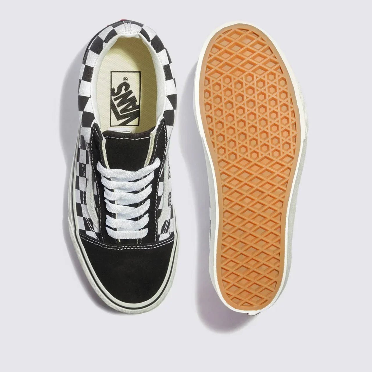 Tênis Vans Old Skool Plataforma Black True White - Imagem 3