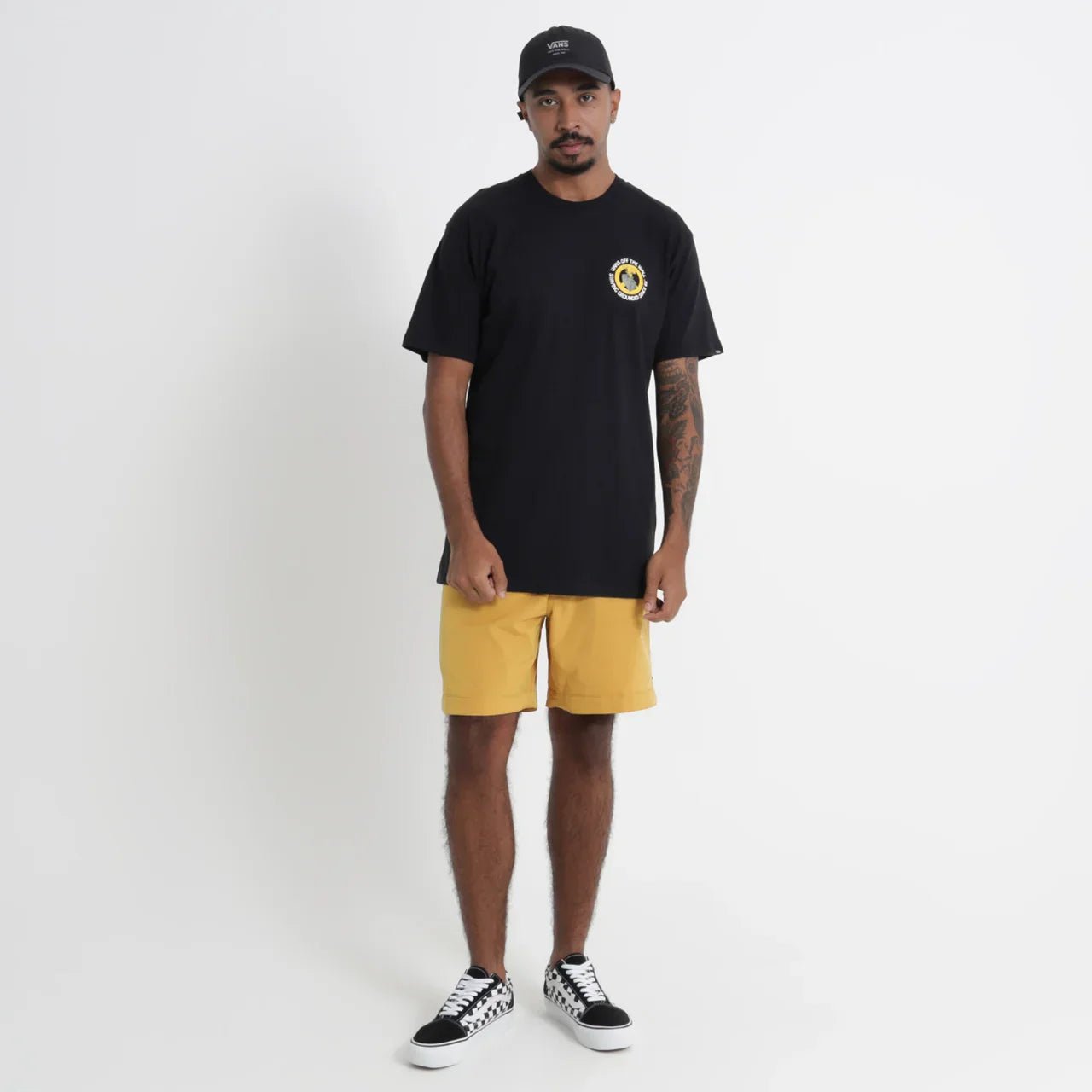 Tênis Vans Old Skool Plataforma Black True White - Imagem 7