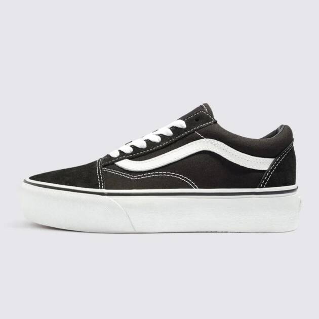 Tênis Vans Old Skool Plataforma Black White