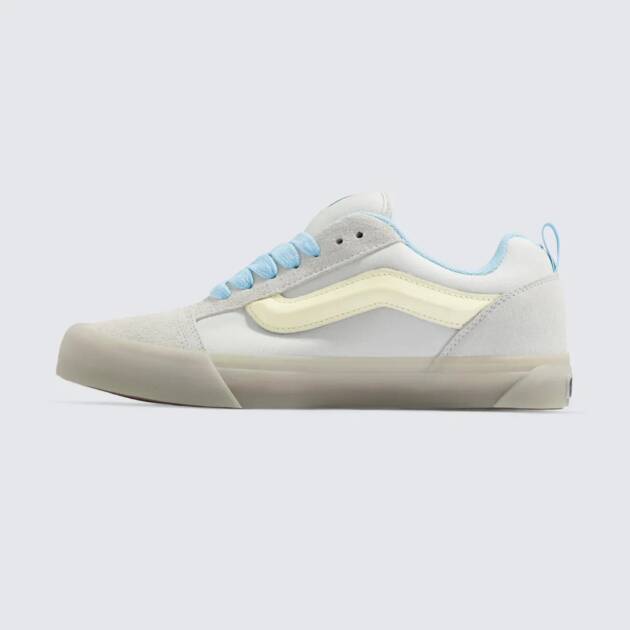 Tênis Vans Knu Skool Glow White Blue