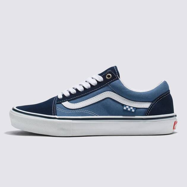 Tênis Vans Skate Old Skool Navy White