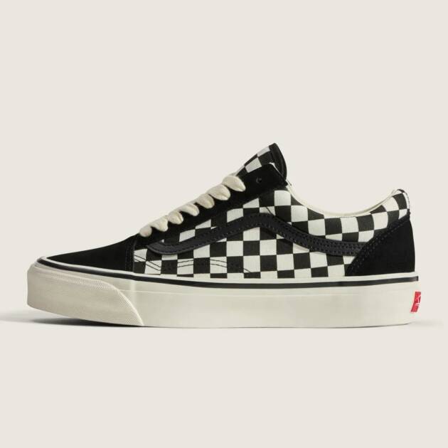 Tênis Vans Old Skool Lx Checkerboard Black Marshmallow
