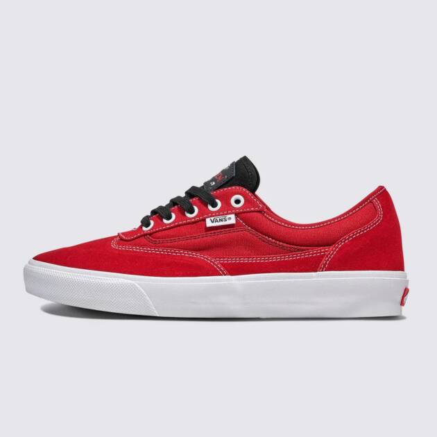 Tênis Vans Curren Caples Skate Red White