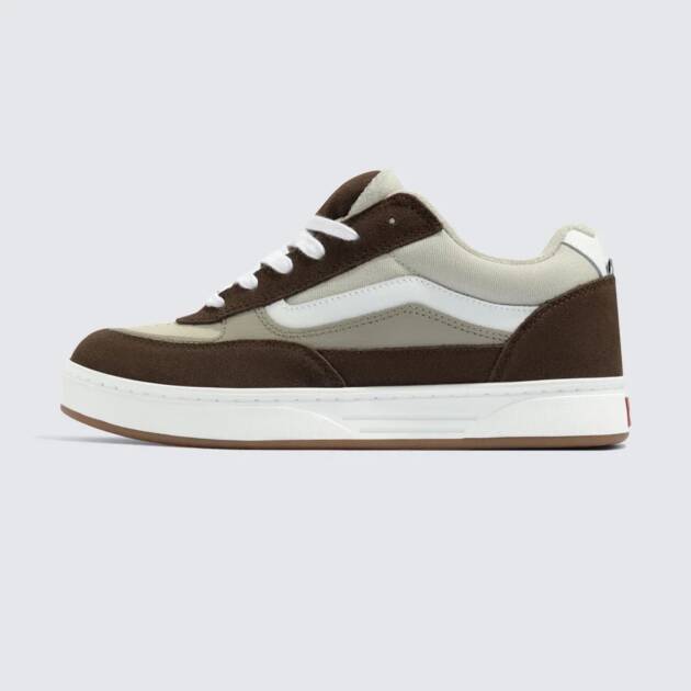 Tênis Vans Estazzo Skate Dark Brown White
