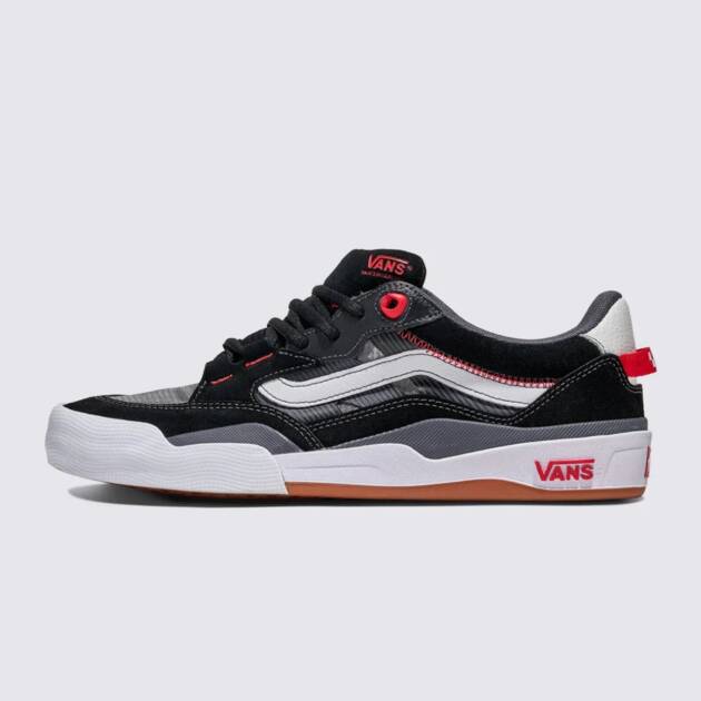Tênis Vans Wayvee 2.0 Skate Black White/Red