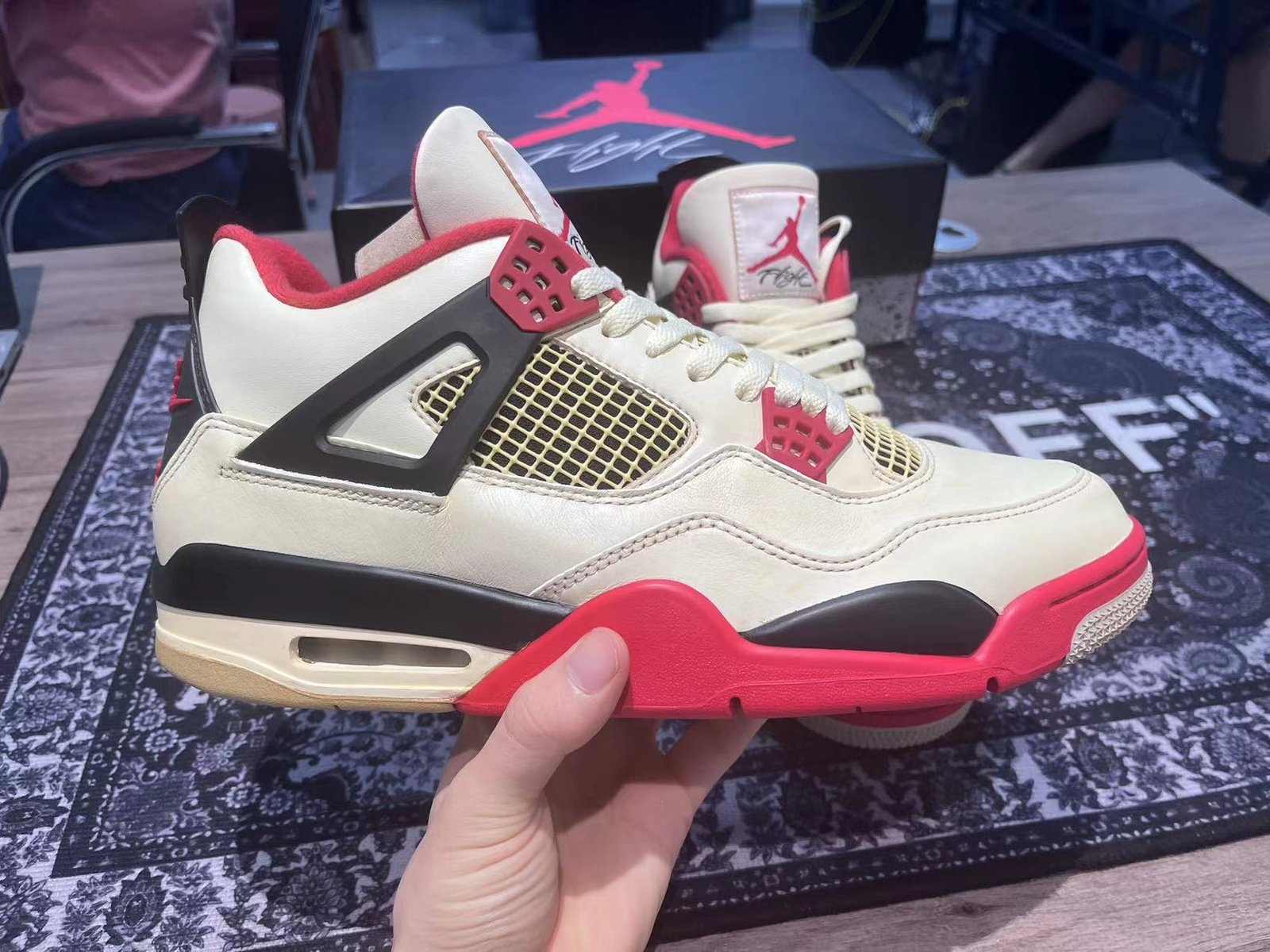 Nike Air Jordan 4 fire red - Imagem 7