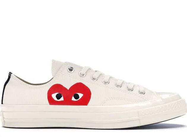 Converse Chuck Taylor All Star 70s Ox Comme des Garçons Play White