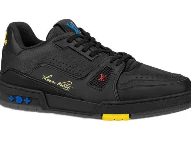 Louis Vuitton Trainer Black Signature