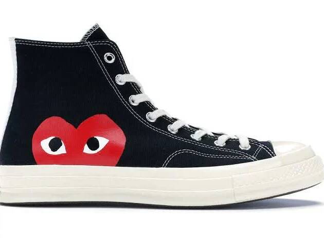 Converse Chuck Taylor All Star 70 HiComme des Garçons Play Black