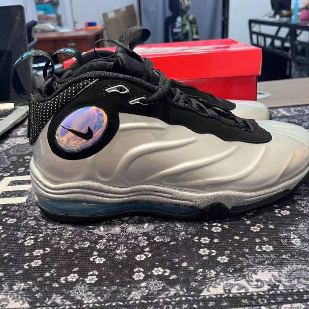 Nike Total Air Foamposite Max Metallic Silver