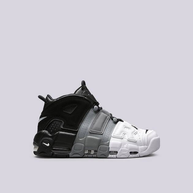 Tênis Nike Air More Uptempo - Preto, Cinza e branco