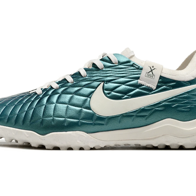 Chuteira Nike Tiempo Legend 10 Pro TF Verde Esmeralda Society