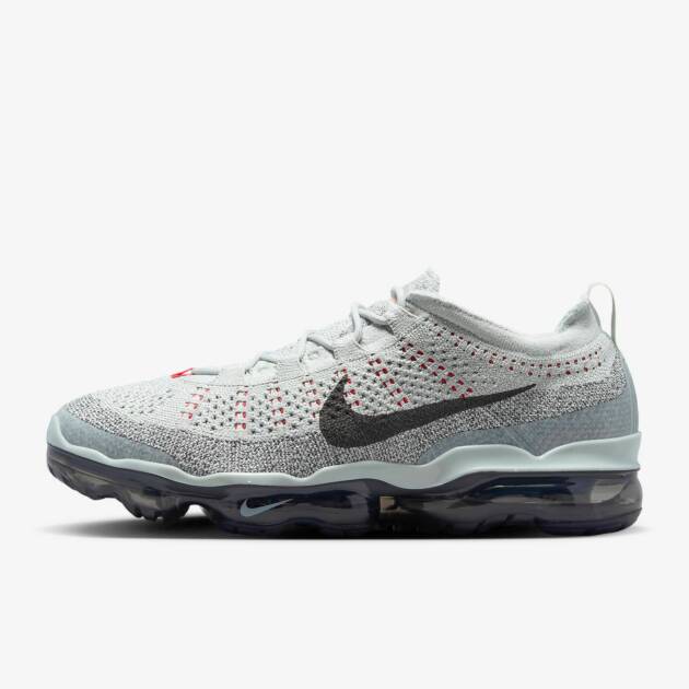 Nike Air VaporMax 2023 Flyknit Light Silver/Picante Red