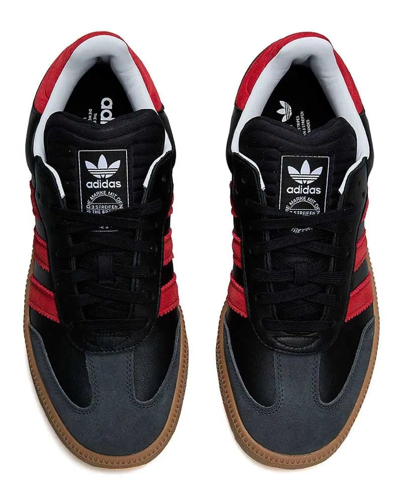 Tênis adidas Samba Xlg Masculino Preto-Vermelho - Imagem 4