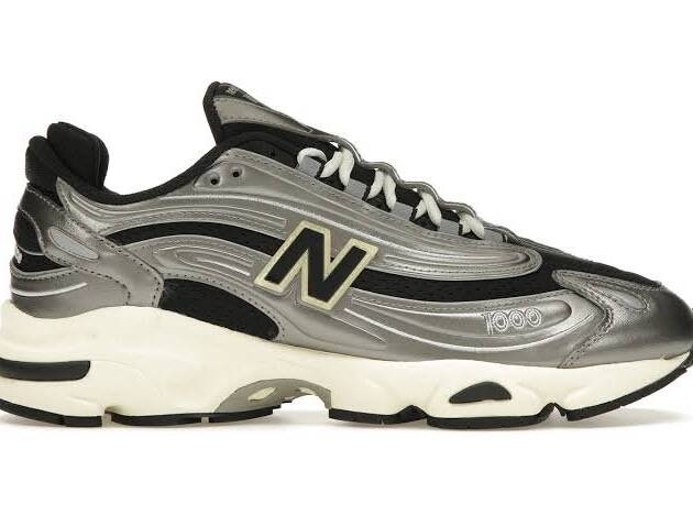 New BNew Balance 1000 Silver Metallic