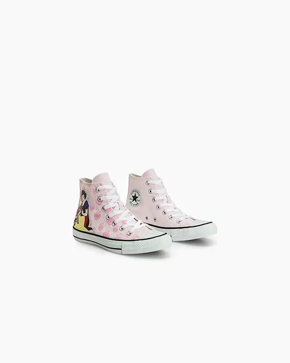 Tênis All Star: Chuck Taylor All Star Branca de Neve Cano Alto Rosa - Imagem 3