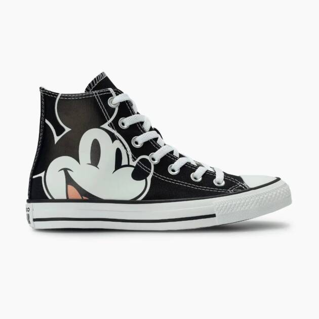 Tênis All Star: Chuck Taylor All Star Mickey Cano Alto Preto