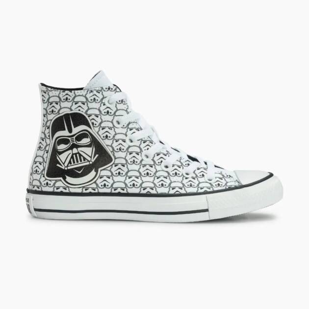 Tênis All Star: Converse X Star Wars Chuck Taylor All Star Cano Alto Branco
